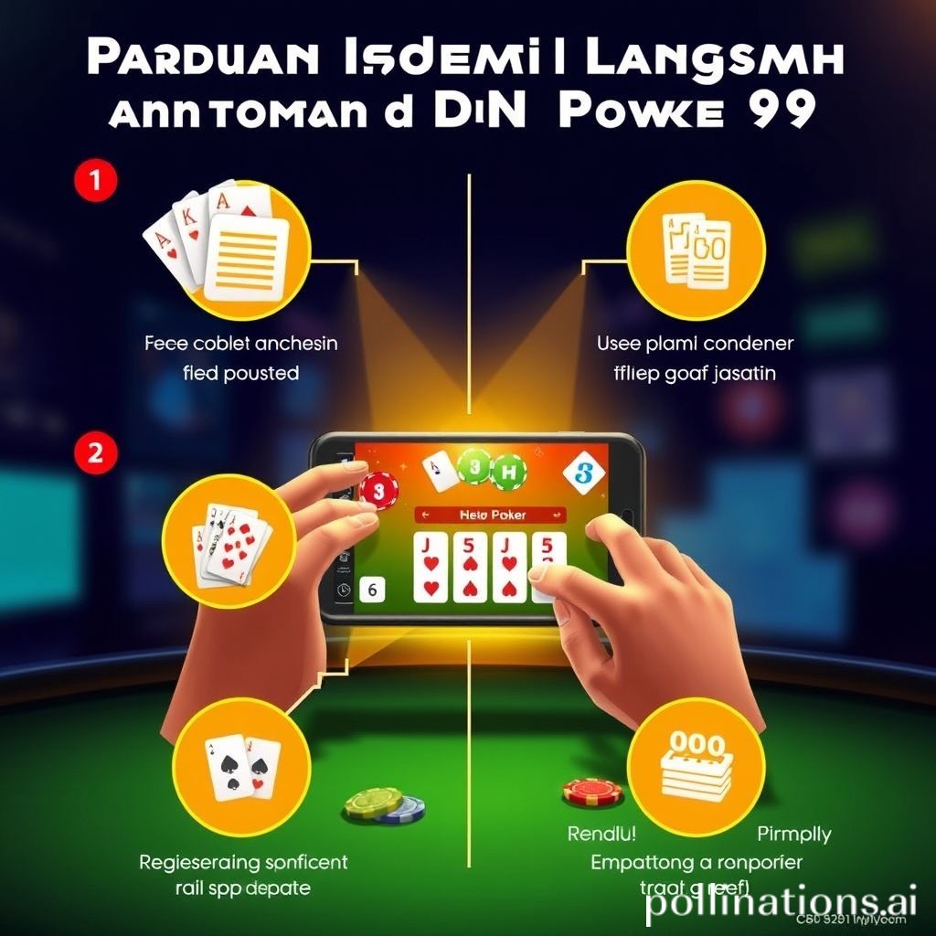 Panduan Langkah demi Langkah untuk Mendaftar dan Bermain di IDN Poker 99